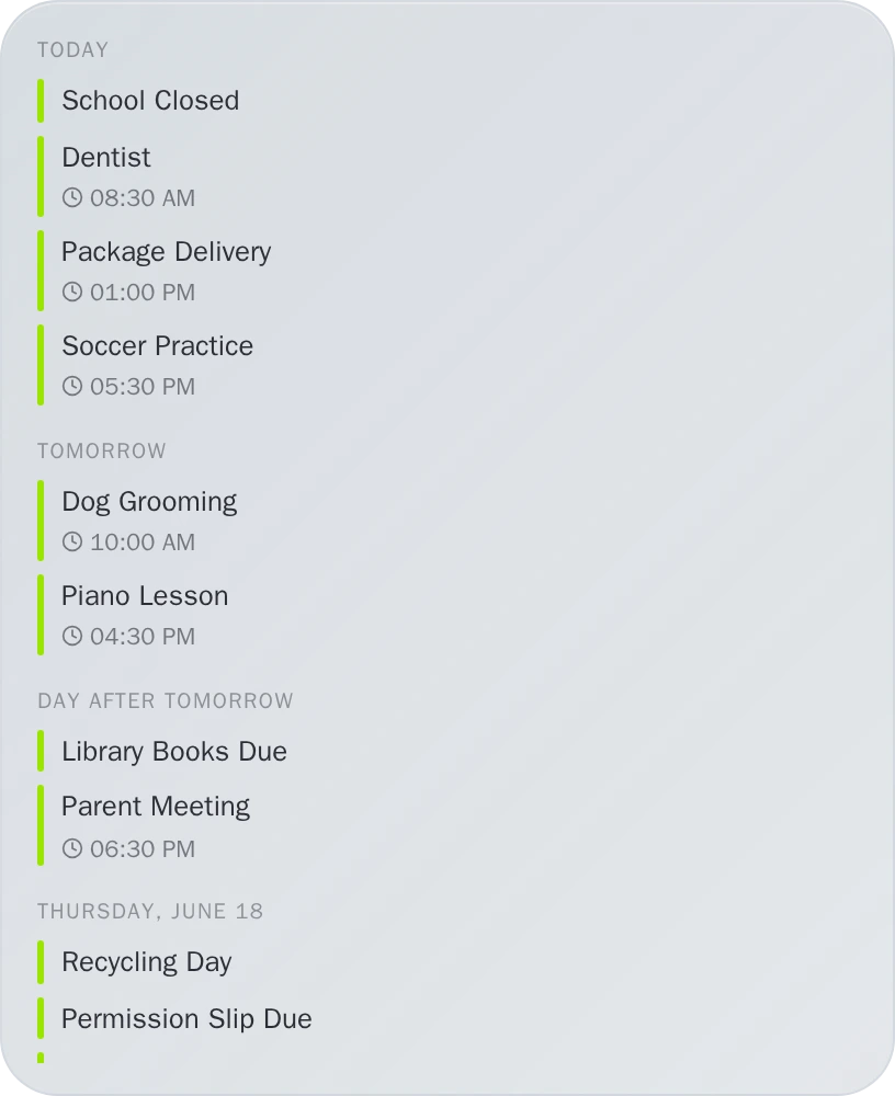 Calendar