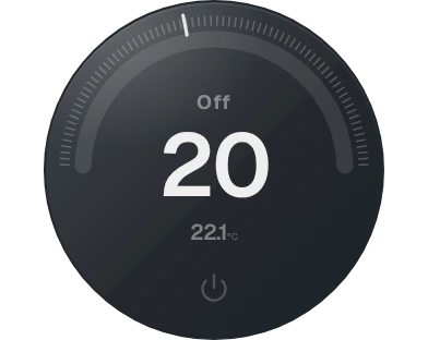 Dial Thermostat — Off