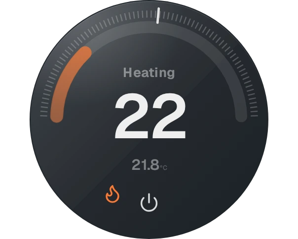 Dial Thermostat — With context