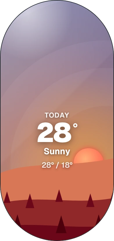 Weather Scene