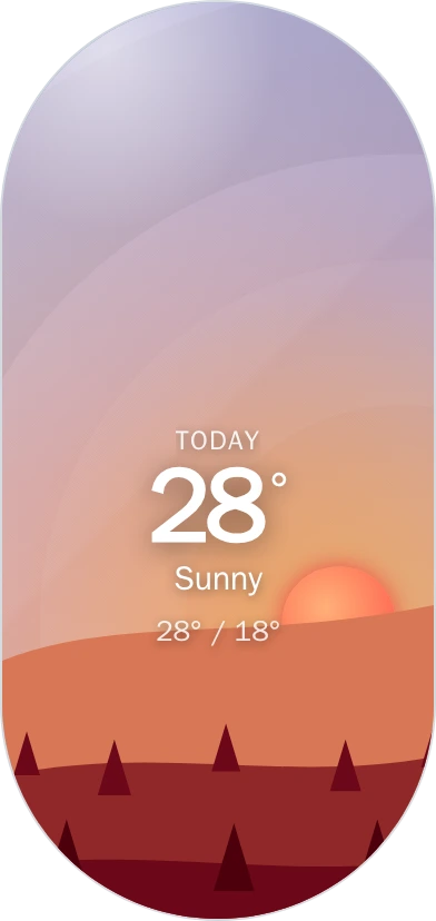Weather Scene