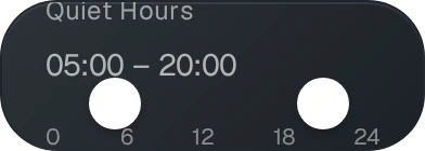 Daily Schedule — Compact