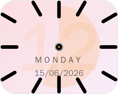 Clock — Square